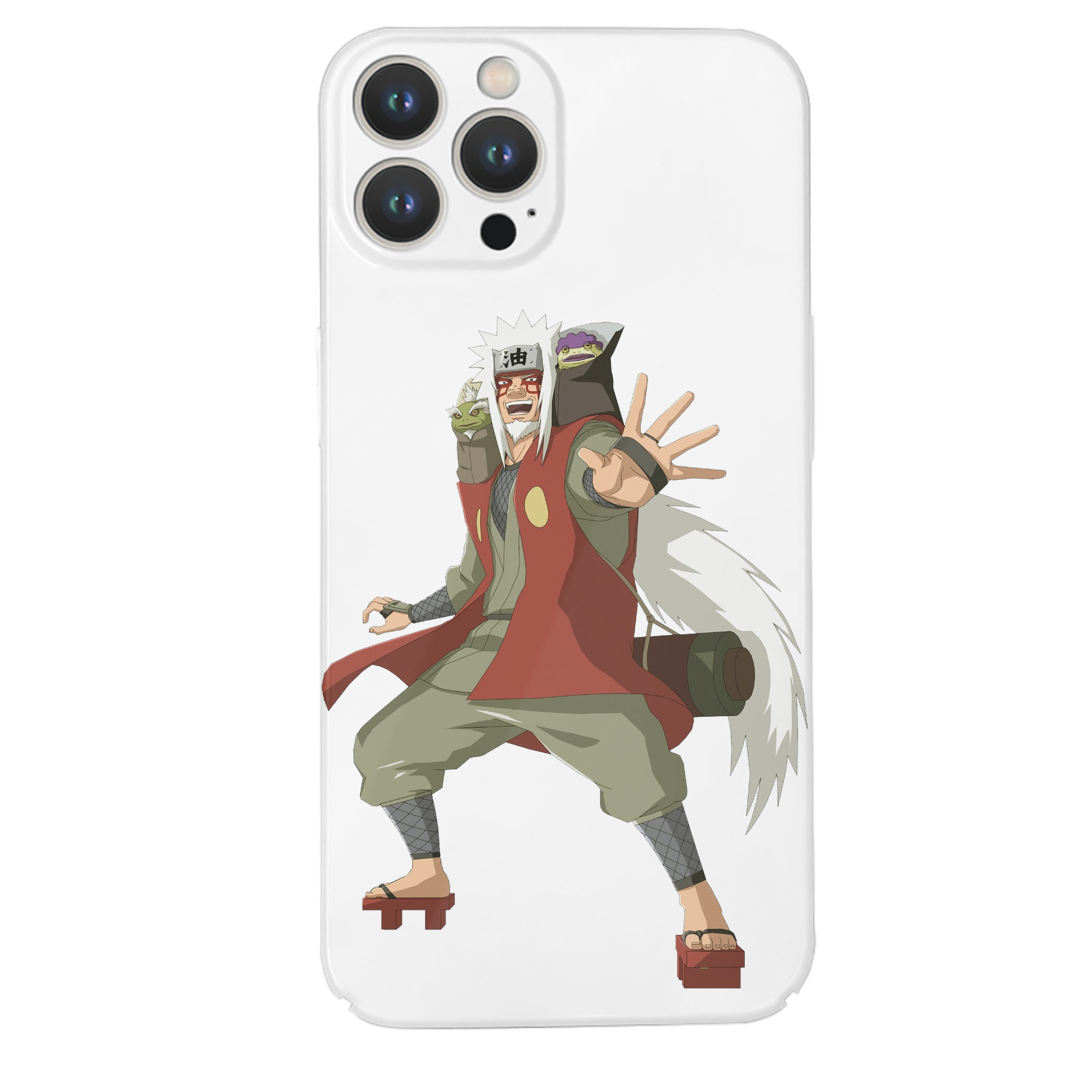 （画像用） NARUTO -ナルト- 自来也（じらいや） Jiraiya 【iPhone 14シリーズ対応】ハードケース